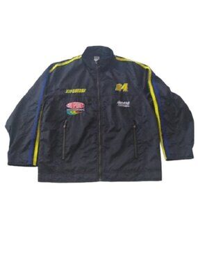 Chase Authentics 24 Jeff Gordon Zip Front Track Jacket, size Large